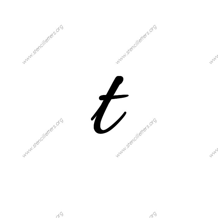 lowercase-t-cursive