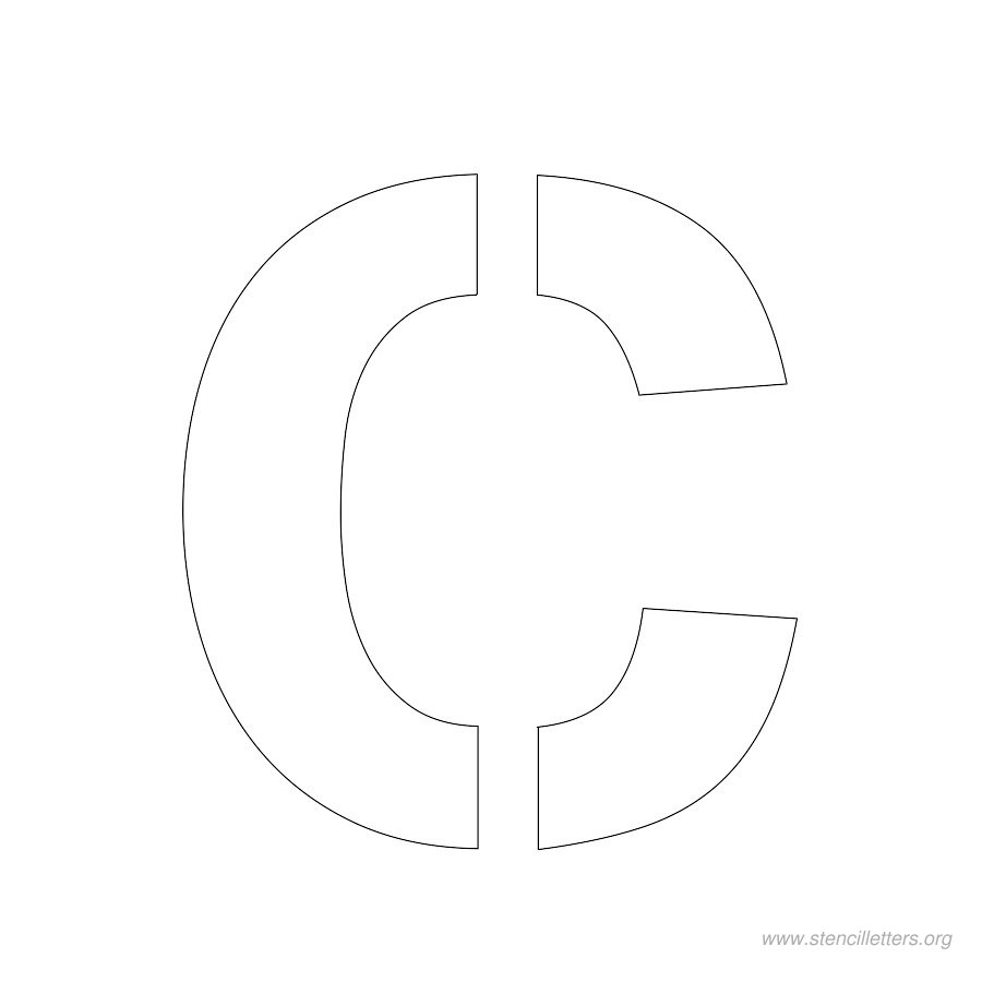 resume-format-letter-c-stencils