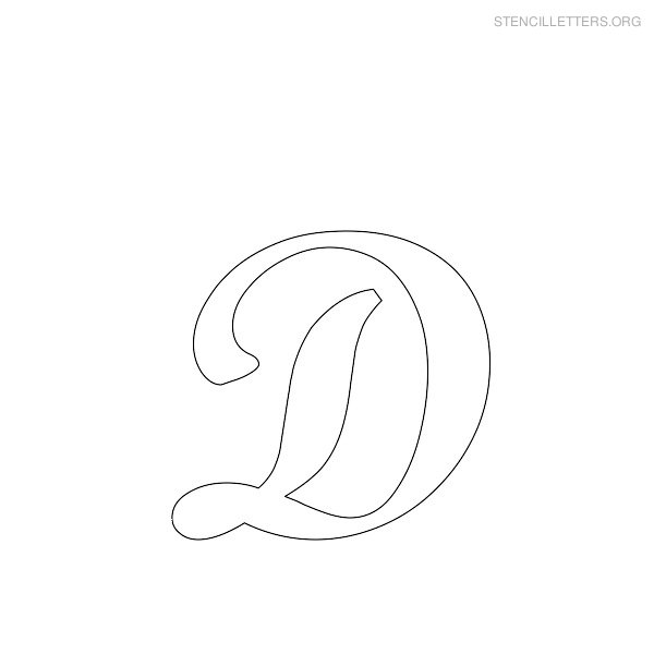 Letter C Cursive