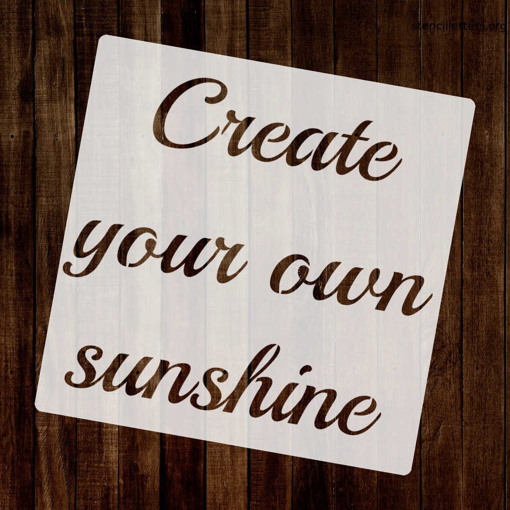 create-your-own-sunshine-quote-stencil