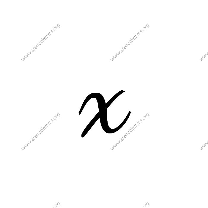 /1-12inch-stencils/133-cursive/lowercase/stencil-letter-x.jpg
