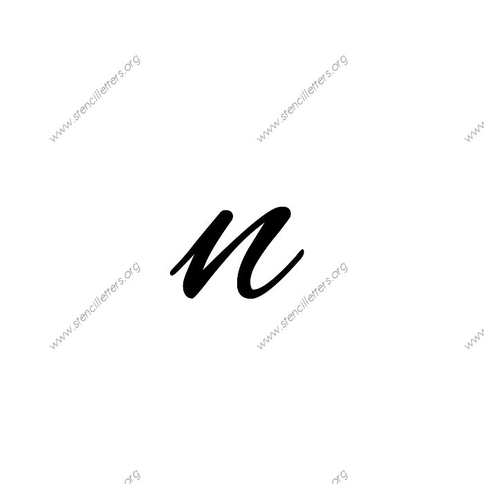 /1-12inch-stencils/136-cursive/lowercase/stencil-letter-n.jpg