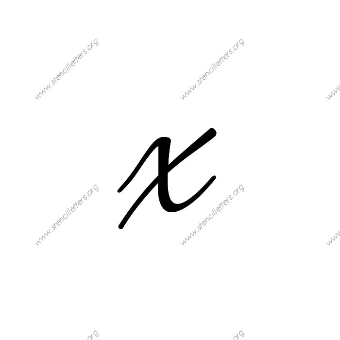 /1-12inch-stencils/136-cursive/lowercase/stencil-letter-x.jpg