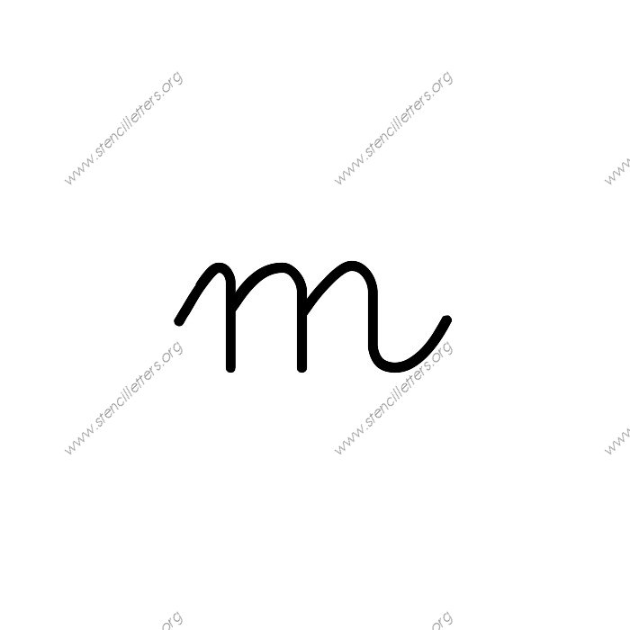 /1-12inch-stencils/140-cursive/lowercase/stencil-letter-m.jpg