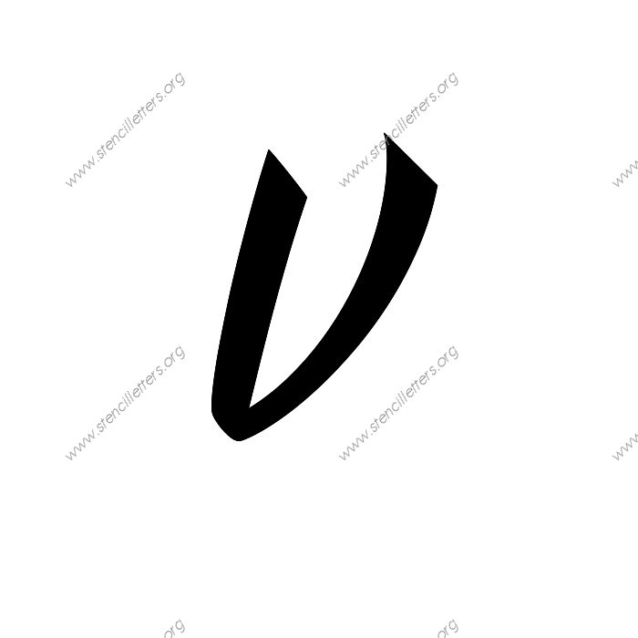 /1-12inch-stencils/141-cursive/uppercase/stencil-letter-v.jpg