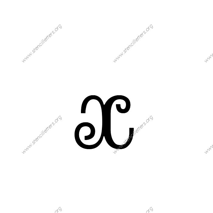 /1-12inch-stencils/142-cursive/lowercase/stencil-letter-x.jpg