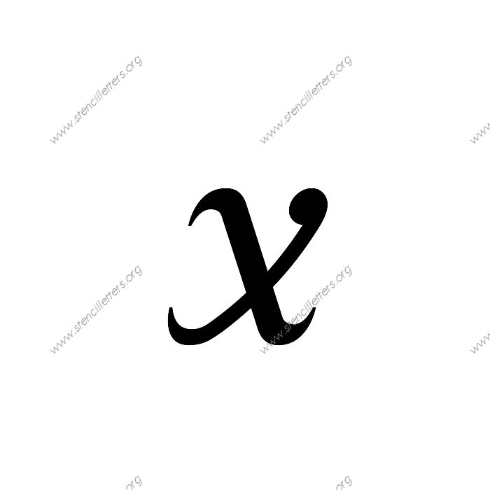 /1-12inch-stencils/144-cursive/lowercase/stencil-letter-x.jpg