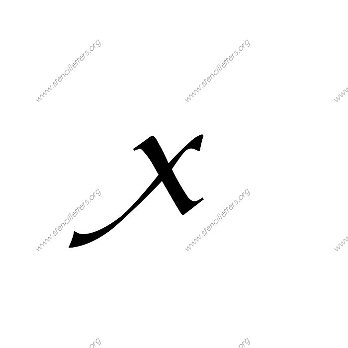 /1-12inch-stencils/149-cursive/lowercase/stencil-letter-x.jpg