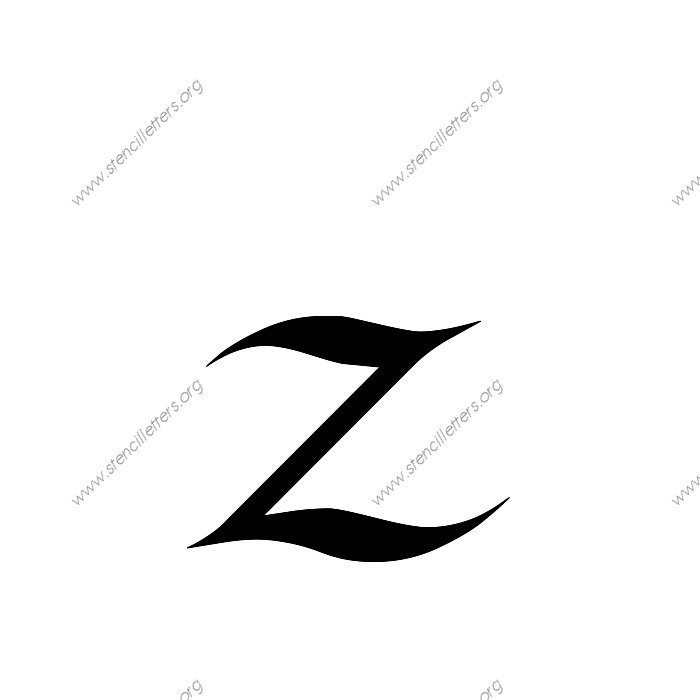 /1-12inch-stencils/176-calligraphy/uppercase/stencil-letter-z.jpg