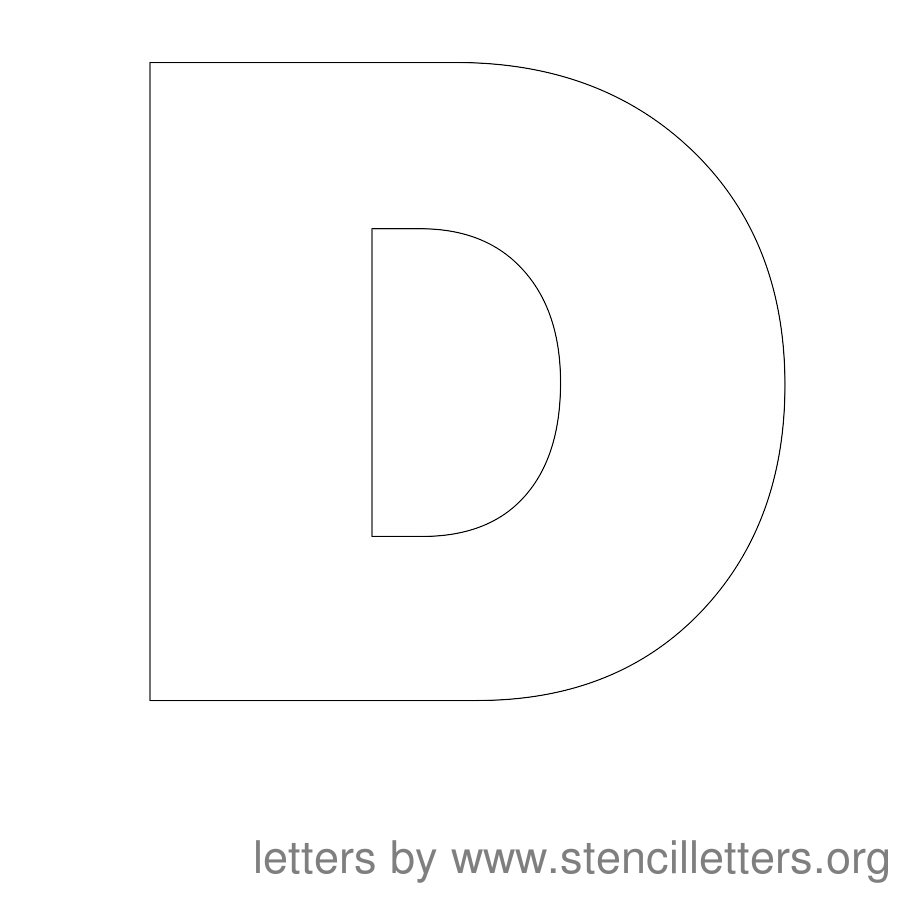 Stencil Letters 20 Inch Uppercase - Stencil Letters Org Within Large Letter C Template