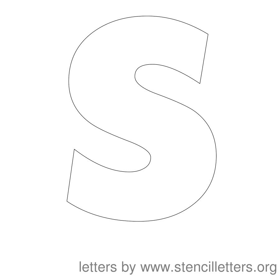 Stencil Letters 12 Inch Uppercase To Print Stencil Letters Org