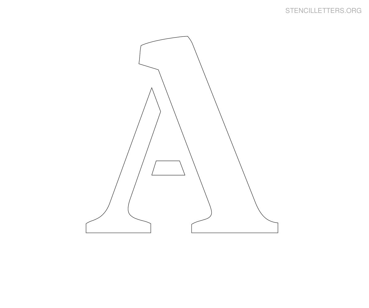 letter-a-stencil-printable