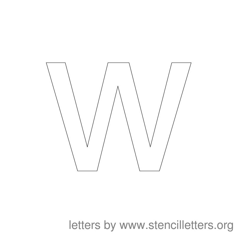 Stencil Letters Lowercase Large Stencil Letters Org