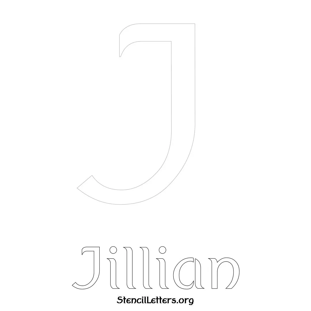 Free Printable Name Initial Stencils Stencil Letters Org