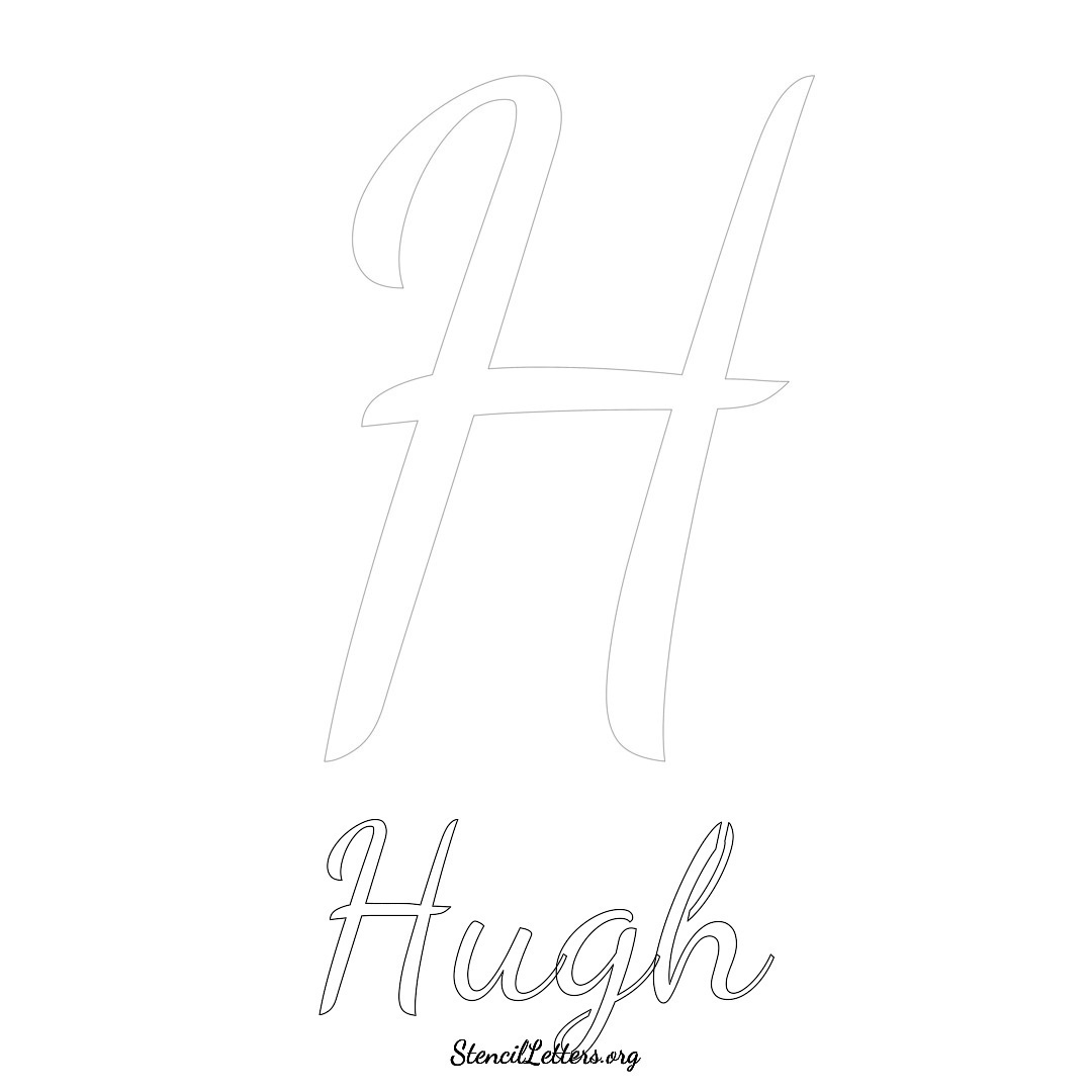 hugh-free-printable-name-stencils-with-6-unique-typography-styles-and