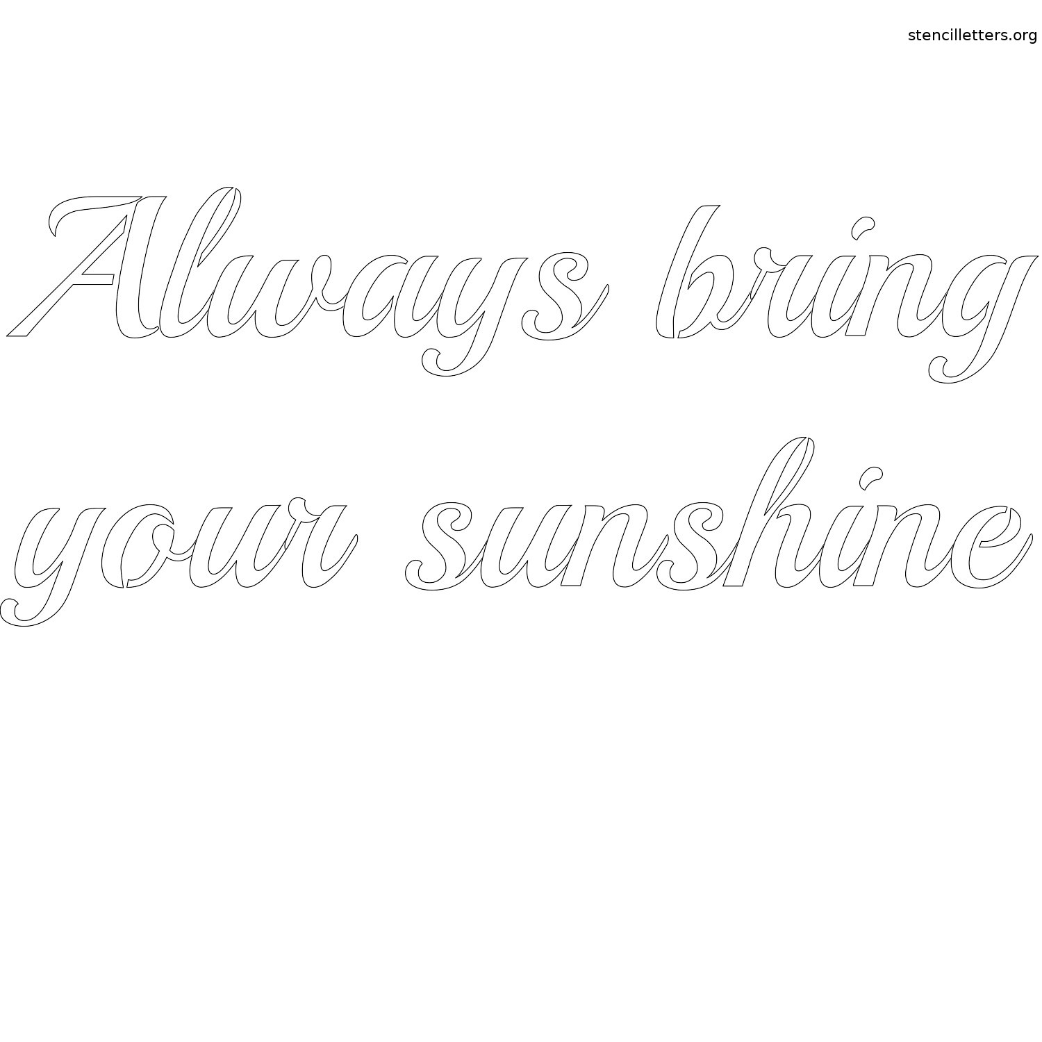 always-bring-your-sunshine-quote-stencil-outline.jpg