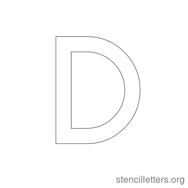 2020 Style Free Printable Stencil Letters - Stencil Letters Org