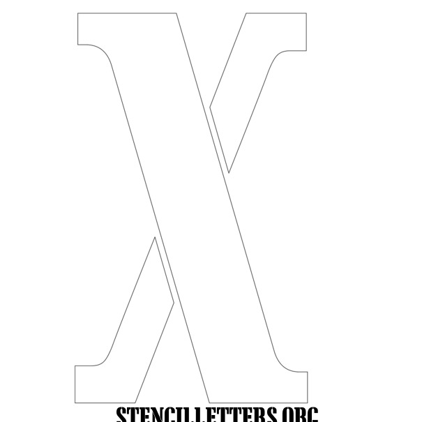 army crates free printable letter stencils with outline