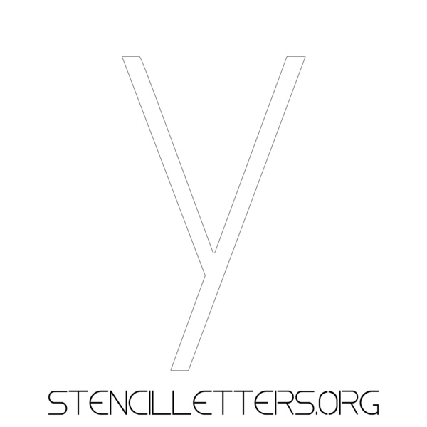 2 Inch Free Printable Individual 10 Elegant Lowercase Letter Stencils ...