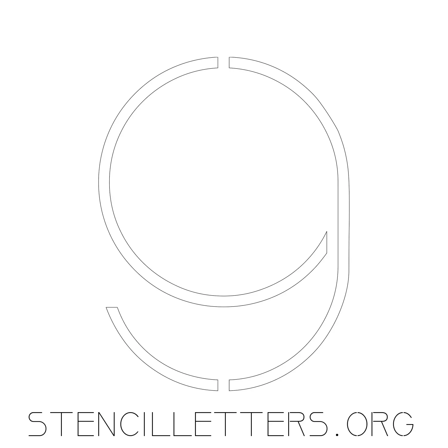 5 Inch Free Printable Individual 18 Elegant Number Stencils