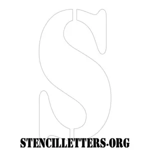 1 Inch Free Printable Individual 216 Army Uppercase Letter Stencils