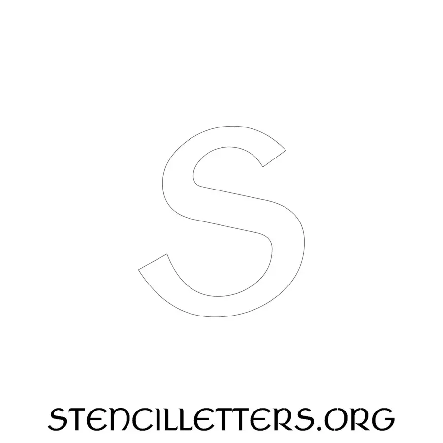 3 Inch Free Printable Individual 27 Celtic Lowercase Letter Stencils