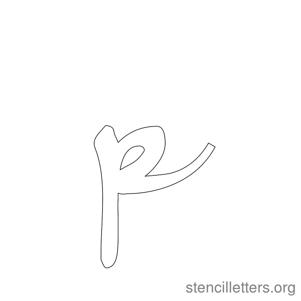 How To Draw A Letter P In Cursive Printable A Z Cursive Letters