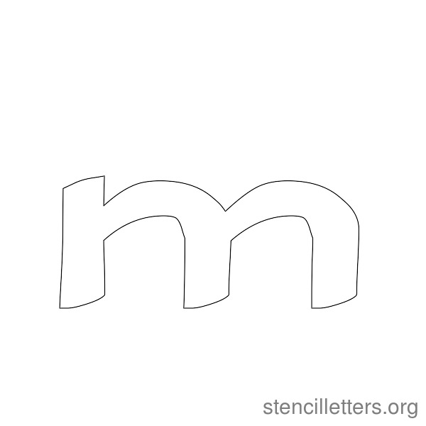 Pen Marker Handwriting Free Printable Stencil Letters - Stencil Letters Org